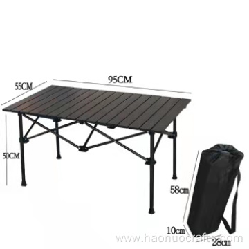 Outdoor folding tables chairs camping meals beach camping